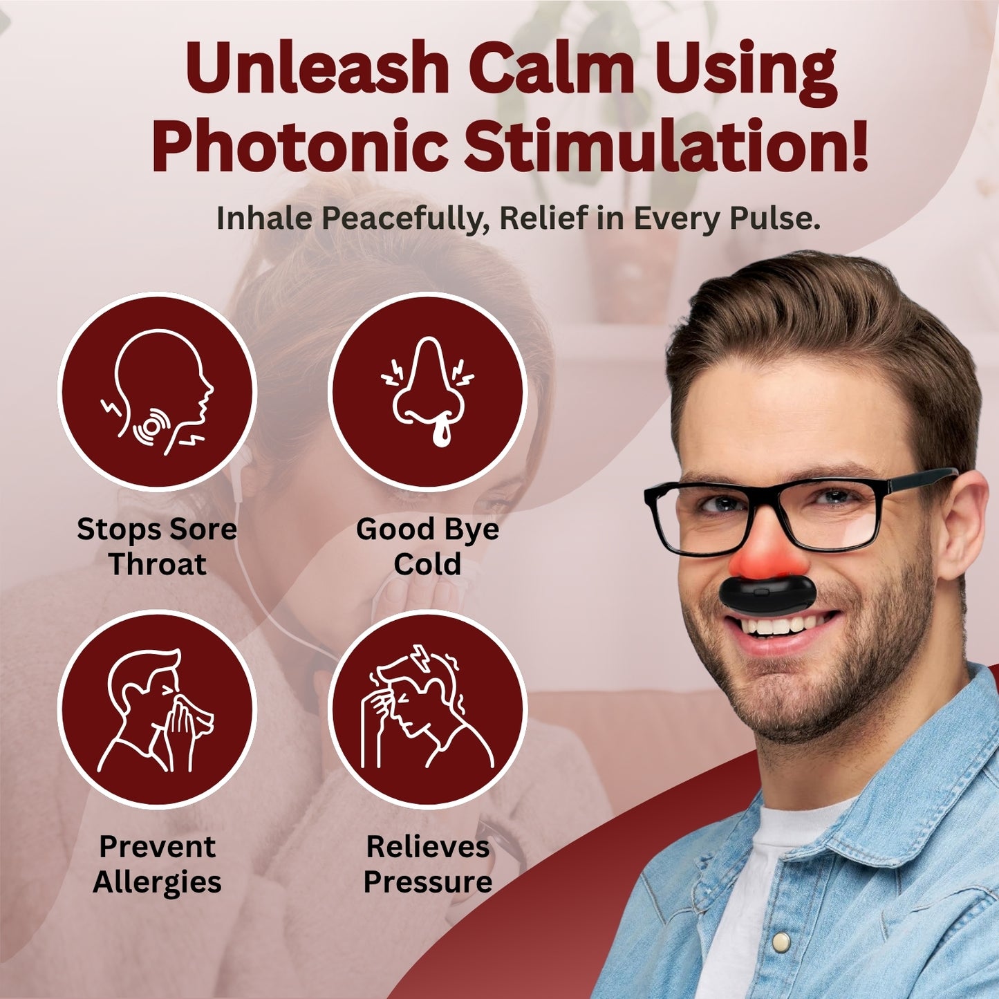 SinoGlow Nasal Infrared Relief Therapy