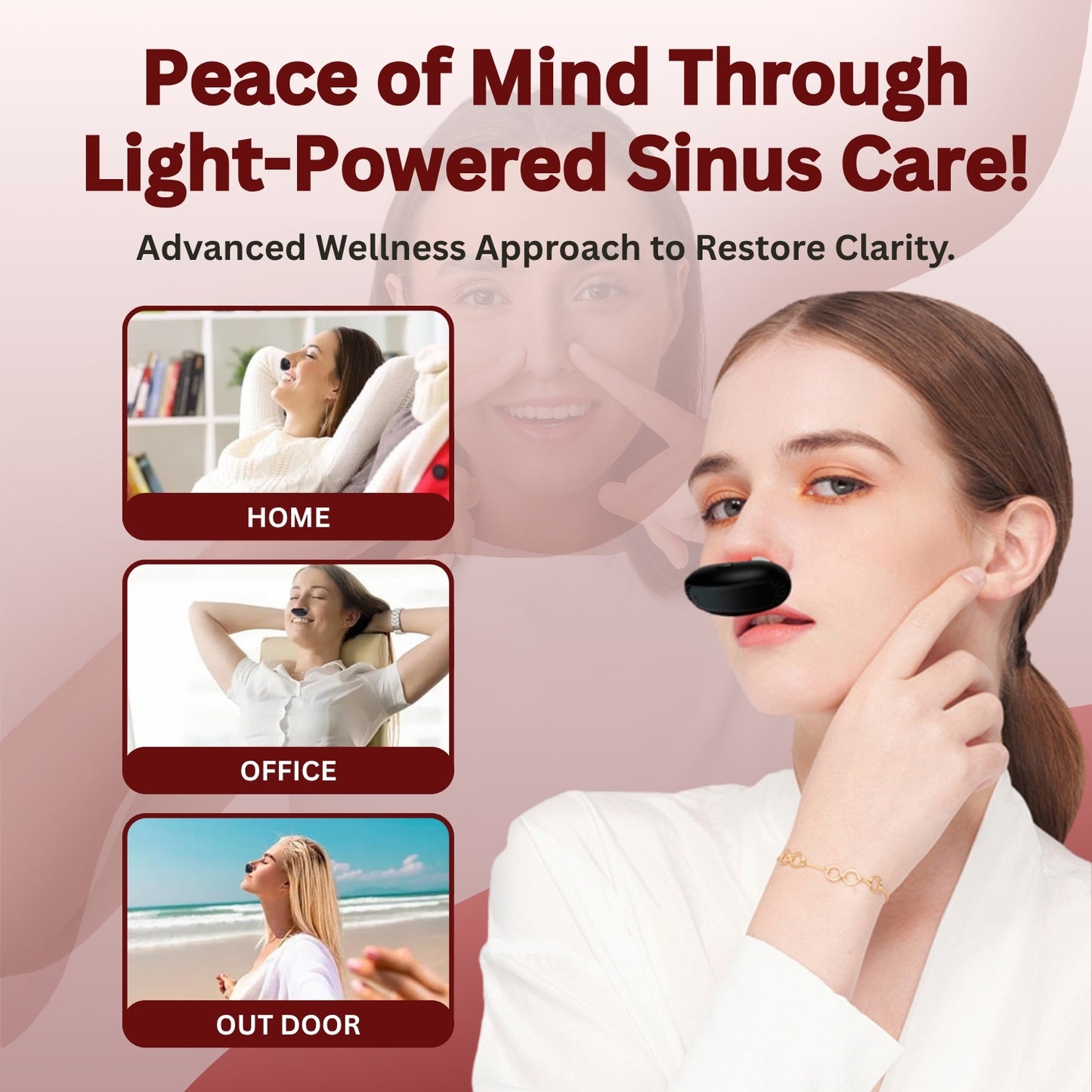 SinoGlow Nasal Infrared Relief Therapy